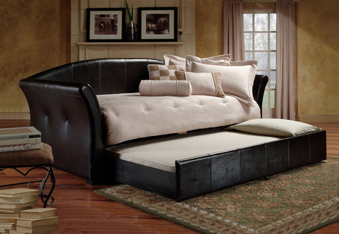 JULIANE DARK DAY BED WITH TRUNDLE