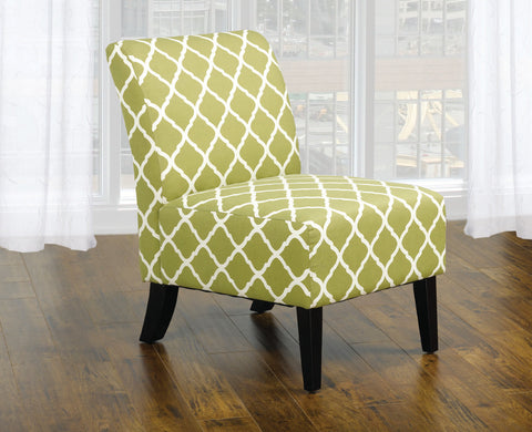 CLAIRE GREEN ACCENT CHAIR
