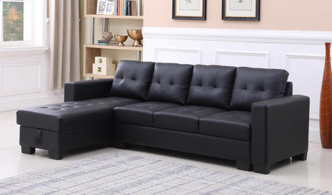 CLAIRE DARK SECTIONAL SOFA
