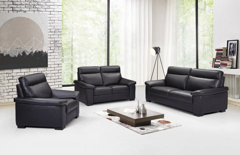 SIMONE LEATHER SOFA COLLECTION
