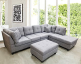 DOLTON GREY SECTIONAL SOFA