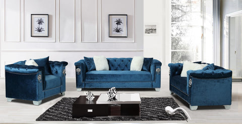 BROOK BLUE SOFA COLLECTION