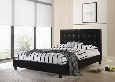 RENAY DARK PLATFORM BED
