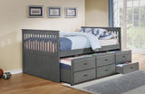 VERSAILLES GREY TRUNDLE BED