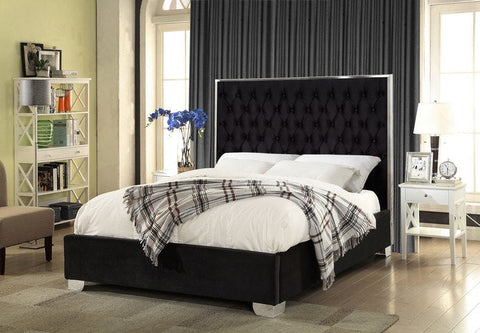 BELANTINO DARK PLATFORM BED