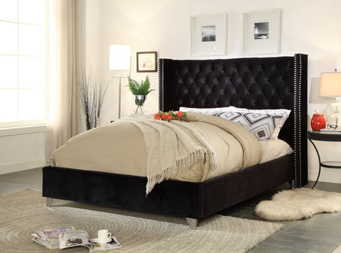 AMELIA DARK PLATFORM BED