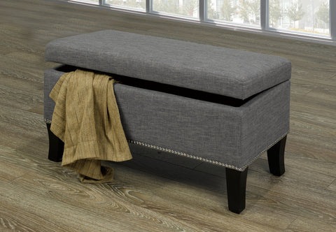 SANDRA GREY STORAGE BENCH