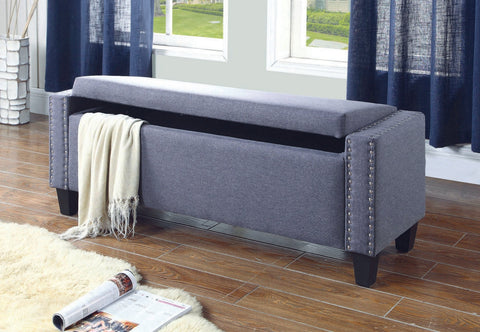 DARLENE DARK STORAGE BENCH