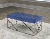 ZACH SILVER METAL BENCH