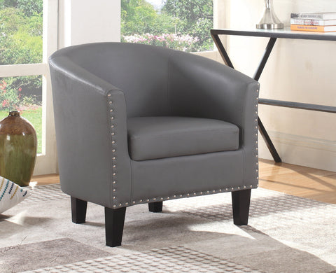 BRUNO GREY TUB CHAIR