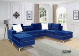 DAHLIA BLUE SECTIONAL SOFA