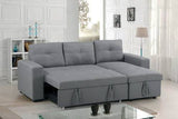 CERENE GREY SECTIONAL SOFA