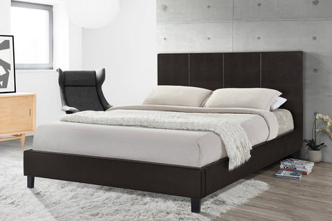 GRIFFITH BROWN PLATFORM BED