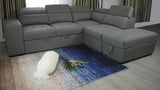 JOANNA GREY SECTIONAL SOFA