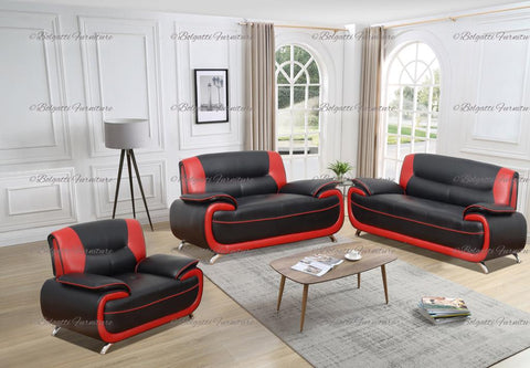 ADISON RED SOFA COLLECTION