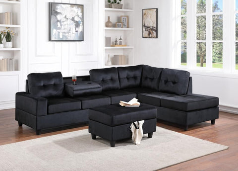 DAELYN DARK SECTIONAL SOFA