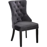 DARLENE GREY ACCENT CHAIR(SET OF 2)
