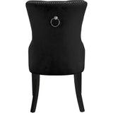 DARLENE BLACK ACCENT CHAIR(SET OF 2)