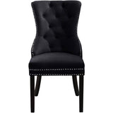 DARLENE BLACK ACCENT CHAIR(SET OF 2)
