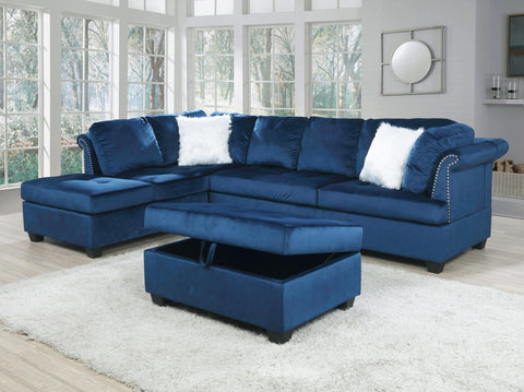 HARMONY BLUE SECTIONAL SOFA