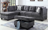 SOPHIE GREY SECTIONAL COUCH